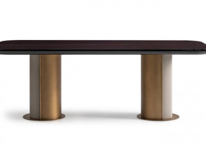 Esstisch Esszimmertisch Tisch Holztisch Holz Esszimmer Braun Luxus